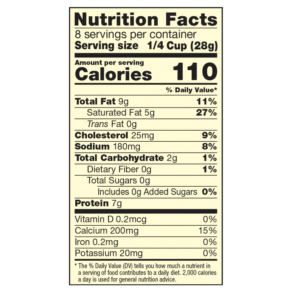 Sargento Cheese, Cheddar Jack, Fine Cut, NaturalNutritionFacts