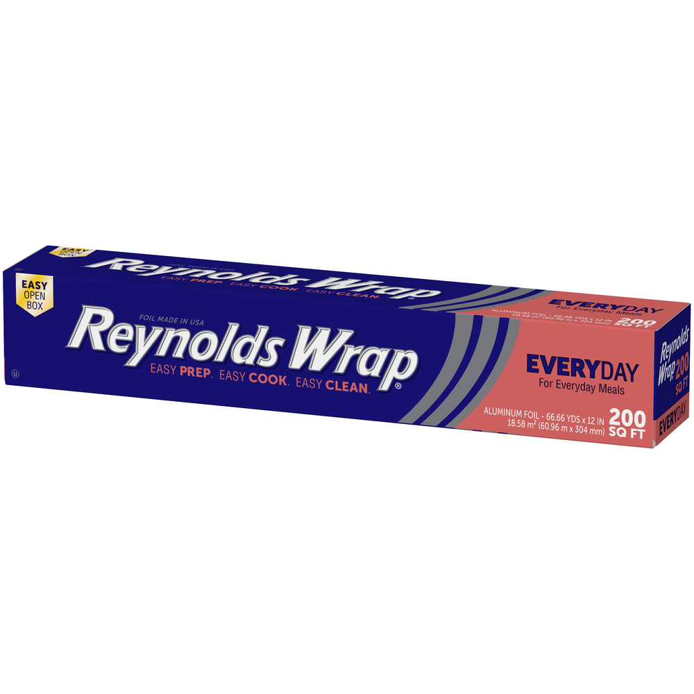 Reynolds Wrap Every Day Aluminum FoilFrontRightElevated