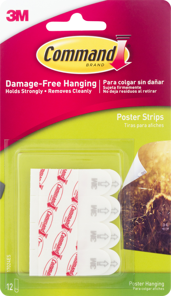 Command Poster Strips, HangingMain