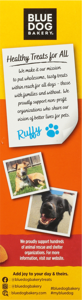 Blue Dog Bakery Doggie Paws Treats for Dogs Small Crunchy Maple Bacon Flavor