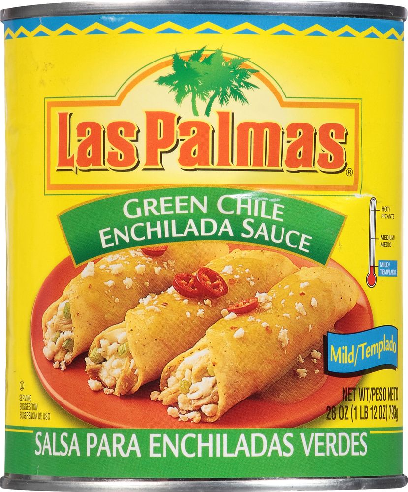 Las Palmas Enchilada Sauce, Green Chile,