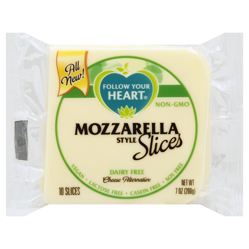 Follow Your Heart Cheese Alternative, Dairy Free, Mozzarella StyleMain