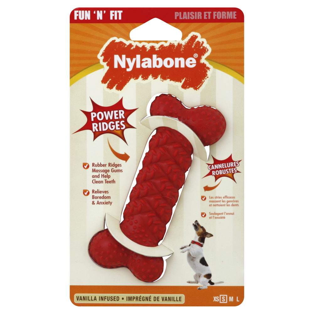 Nylabone Dog Toy Small Vanilla Infused
