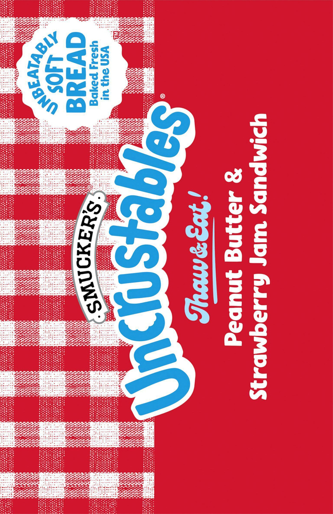 Smucker's Uncrustables Peanut Butter & Strawberry Jam Sandwich-Planogram-Right
