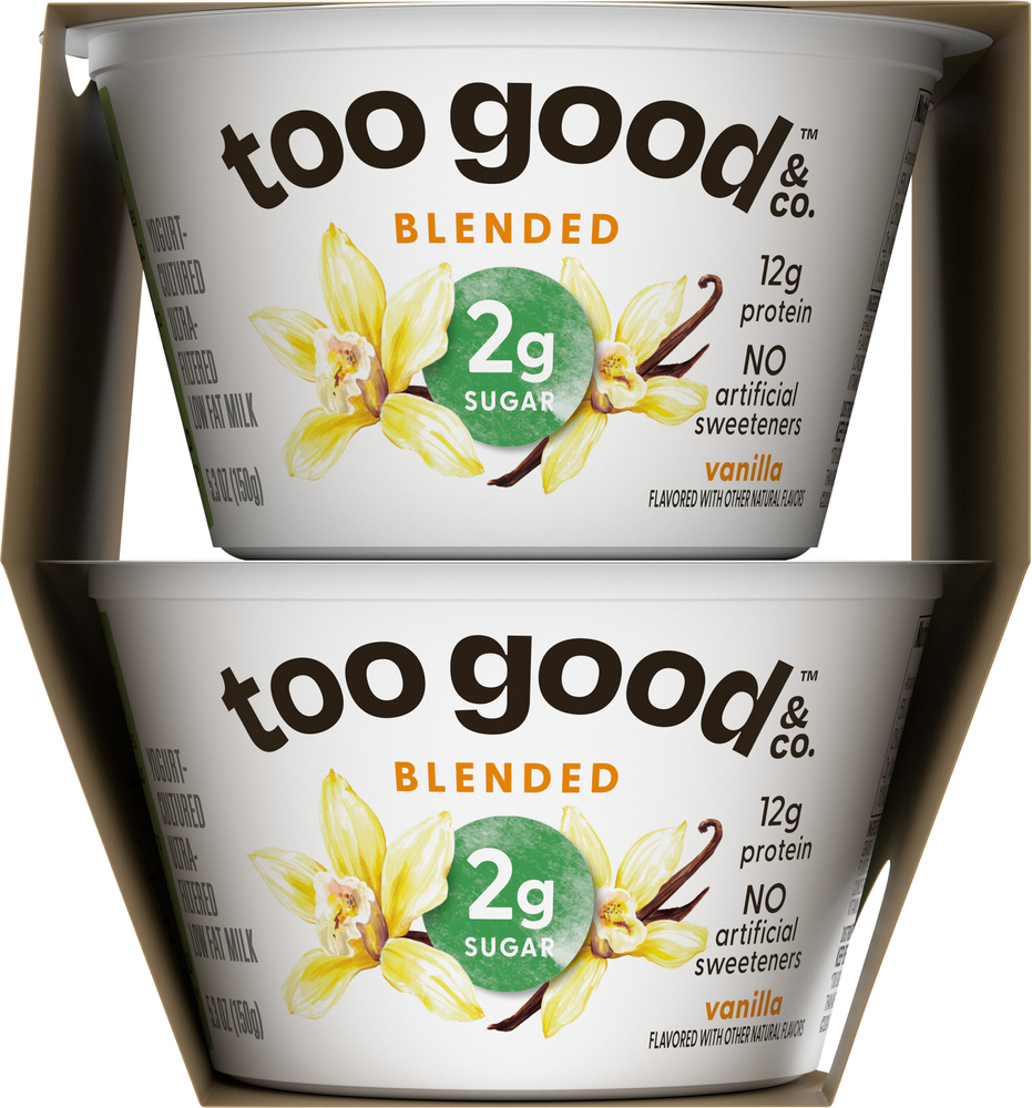 Two Good Yogurt, Vanilla, 4 PackPlanogramRight