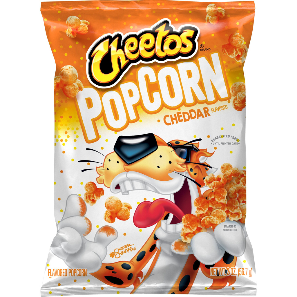 Cheetos Cheddar Flavored Popcorn