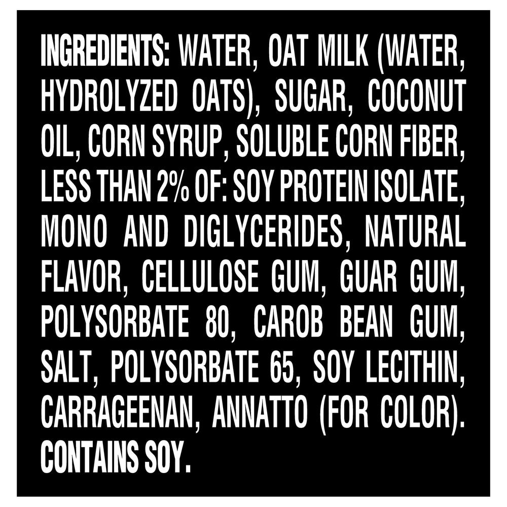 Breyers Frozen Oat Milk Dessert, NonDairy, VanillaIngredients