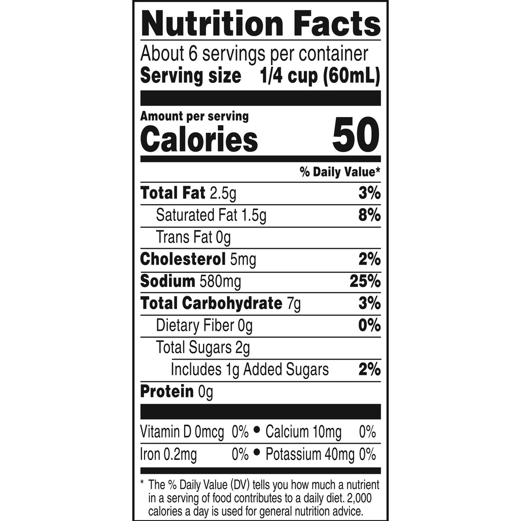 Campbell's Cooking Sauces, Tavern Style Pot RoastNutritionFacts