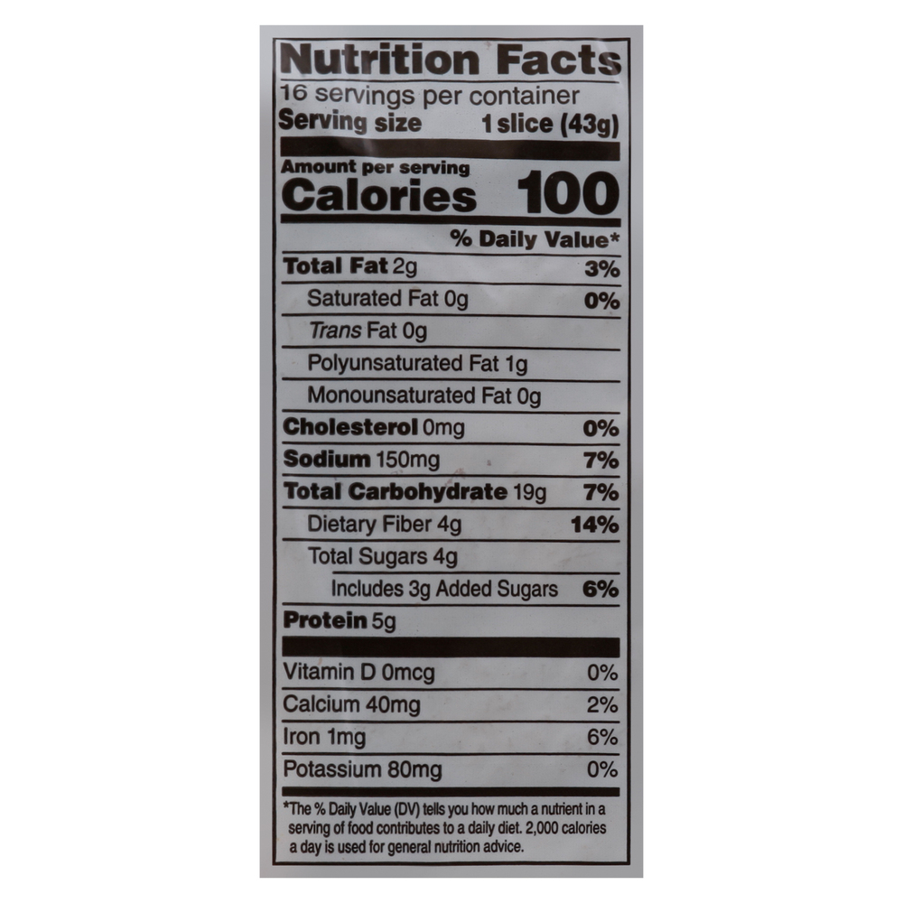 Raley's Sliced Multigrain BreadNutritionFacts