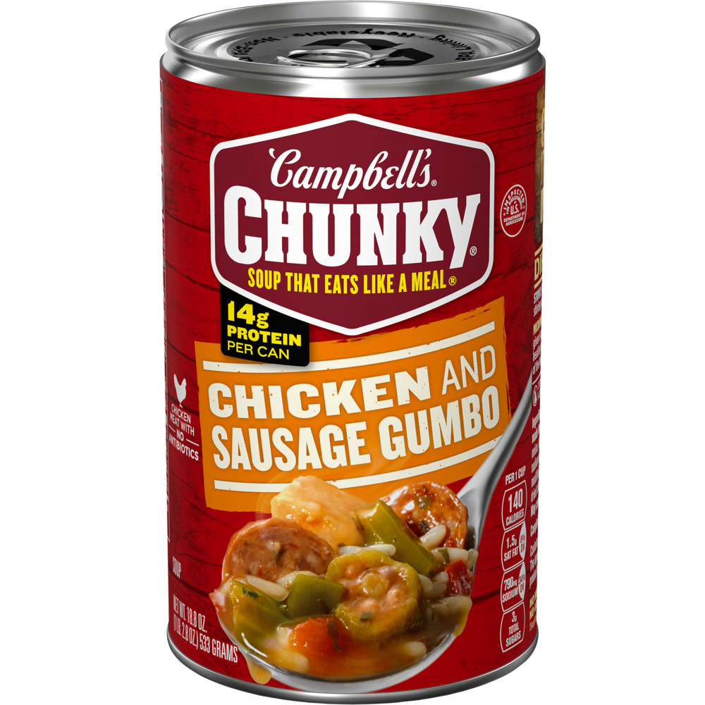 Campbell's Chunky Soup, Chicken and Sausage GumboMain