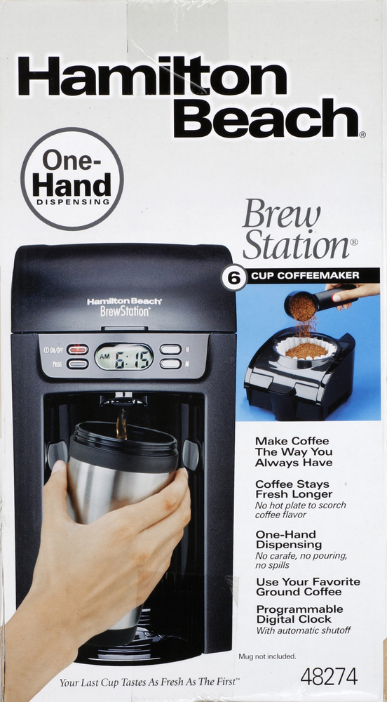 Hamilton beach 6 cup brewstation discount