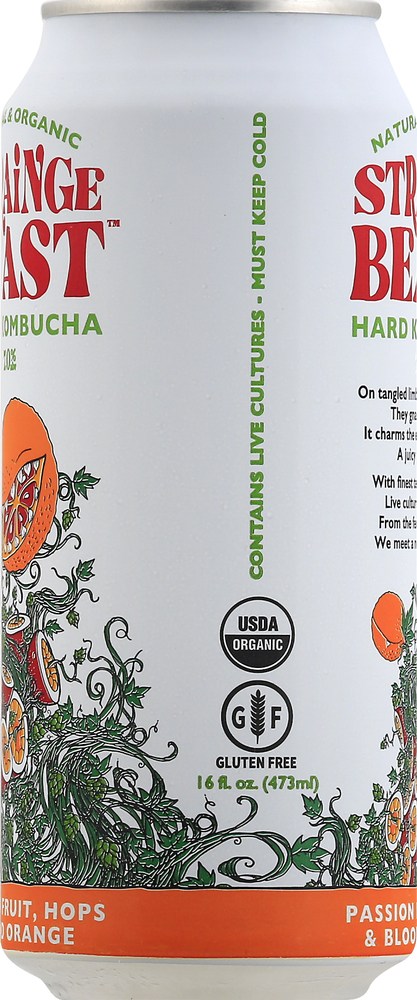 Palinka パーリンカ ダークチェリー ハンガリー産 350ml Strainge Beast Hard Kombucha, Passion Fruit, Hops & Blood Orange