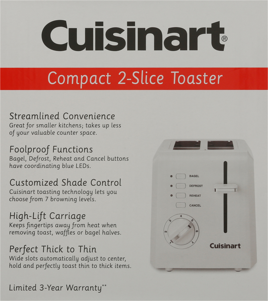 Compact toaster 2 slice clearance