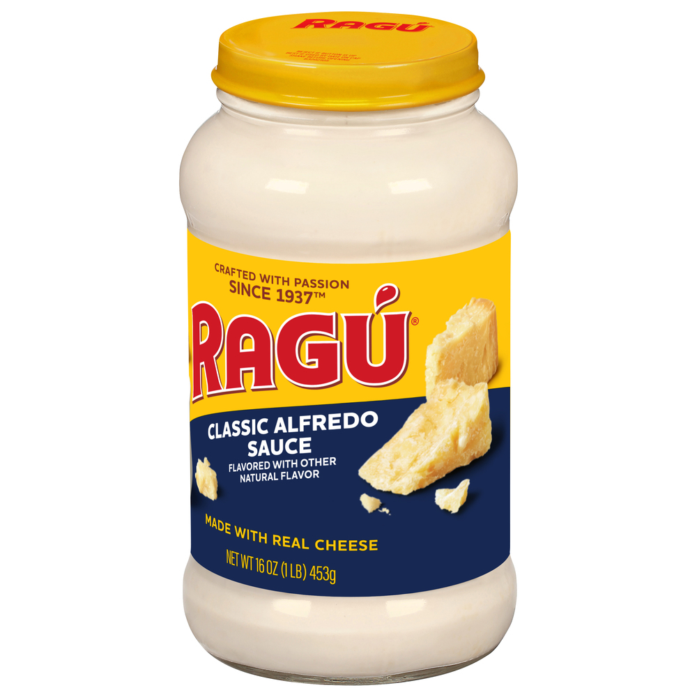 Ragu Sauce, Classic AlfredoFrontRightElevated