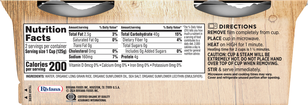 Lundberg Organic Brown Long Grain Rice – 32 Oz (907 G) – BPA-Free, Gluten-Free, Non-GMO