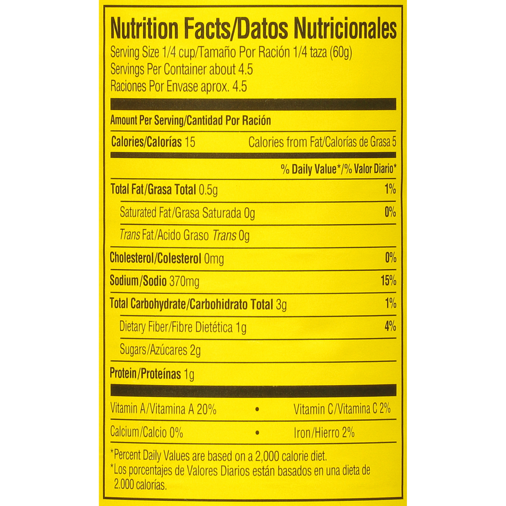 Las Palmas Enchiladas Sauce, MediumNutritionFacts