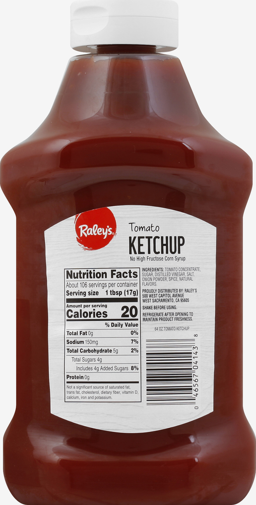 Raley's Tomato Ketchup
