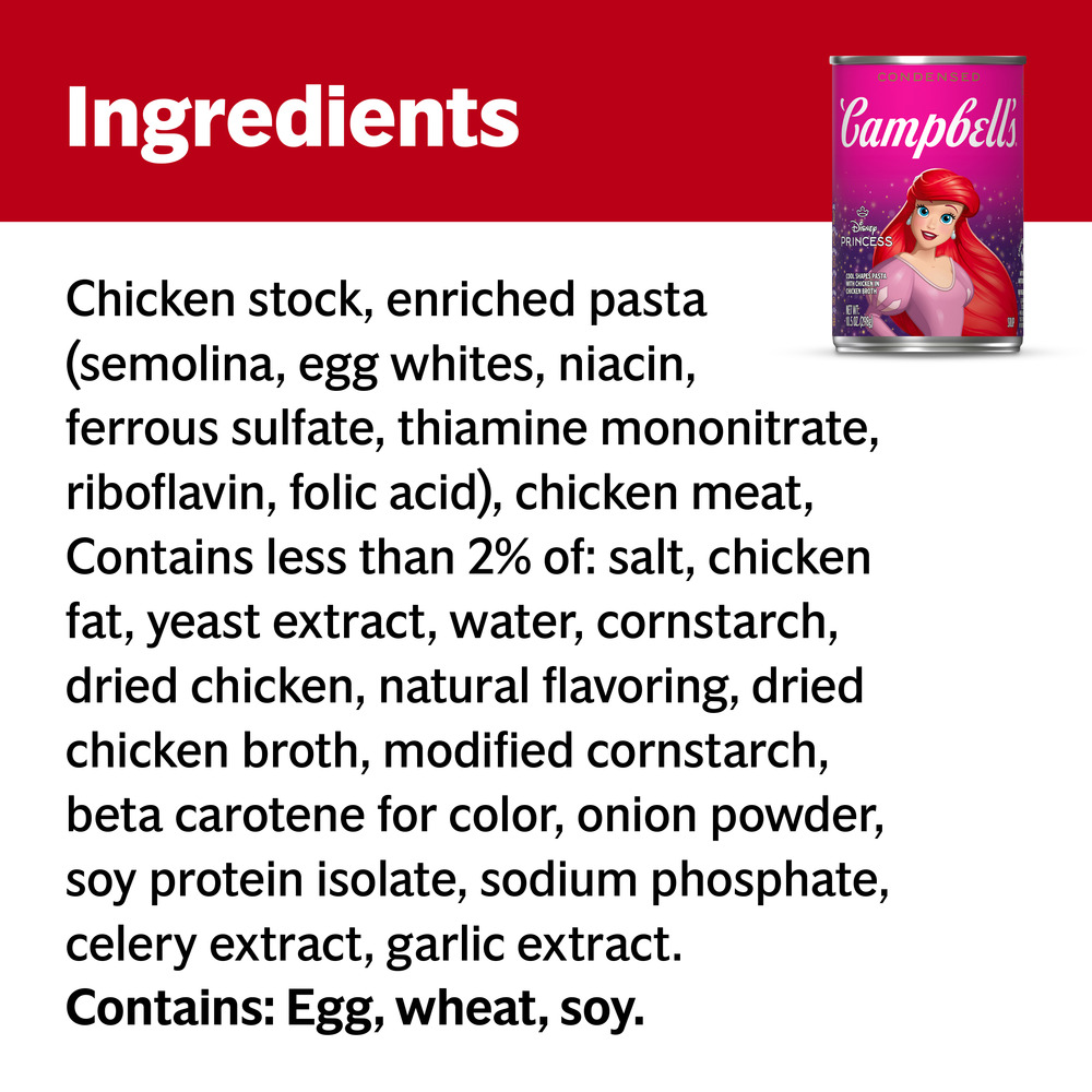 Campbell's® Condensed Cool Shapes Pasta With Chicken in Chicken Broth