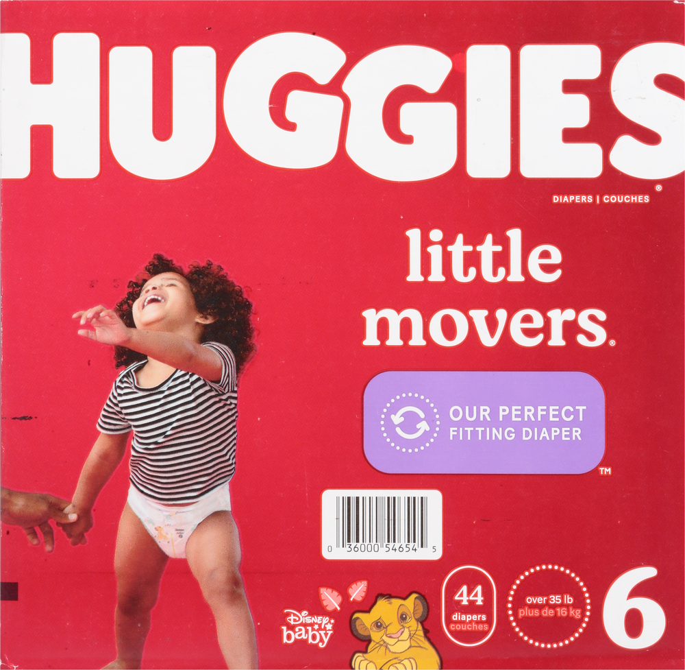 Huggies fashion little movers 6