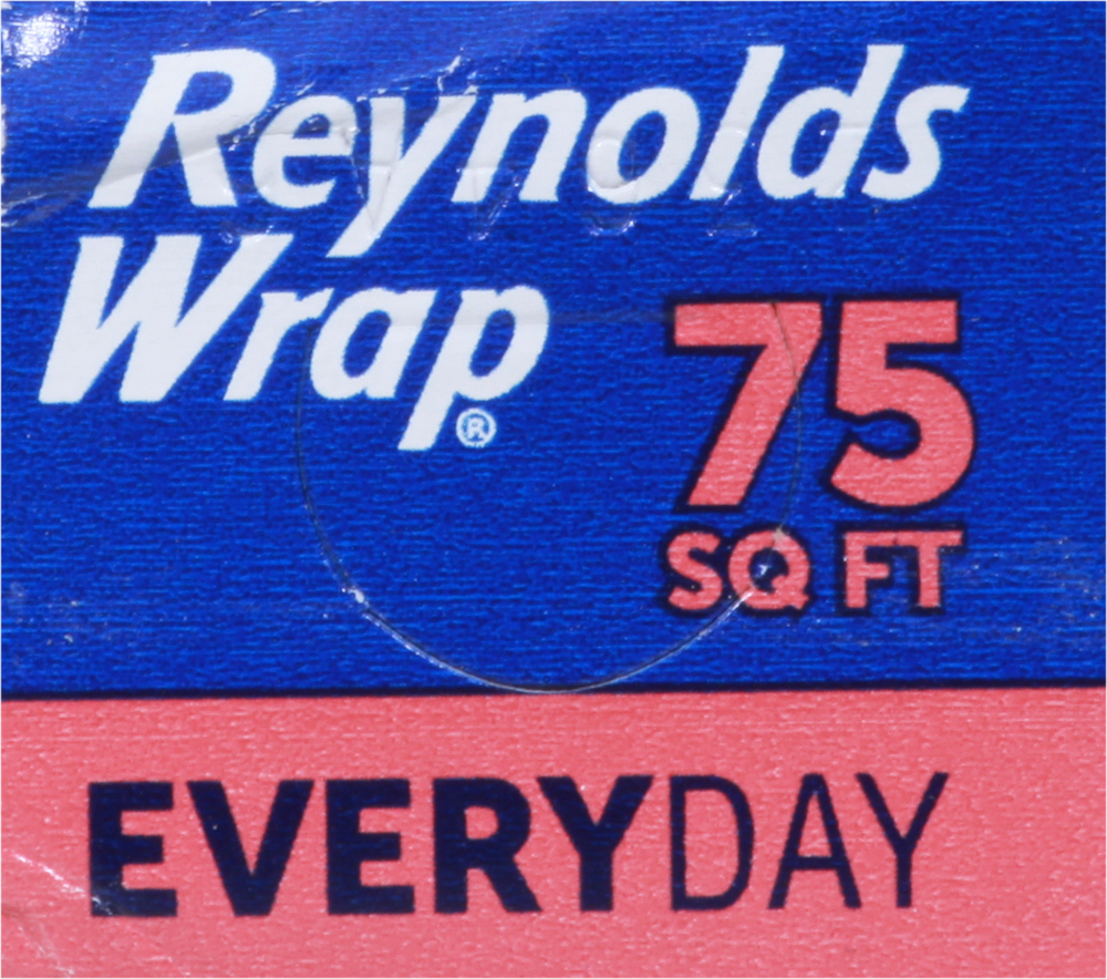 Reynolds Wrap Aluminum Foil, Everyday, 75 Square FeetPlanogramLeft