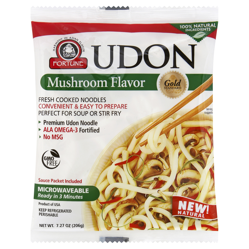 Fortune Mushroom Flavor Udon Noodles