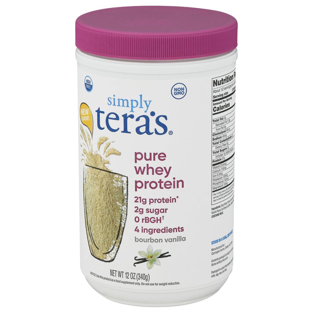 TERAプレミアムパッケージ【TERA RMT】 Tera's Whey Protein Powder, Grass-Fed, Lactose Free, Bourbon