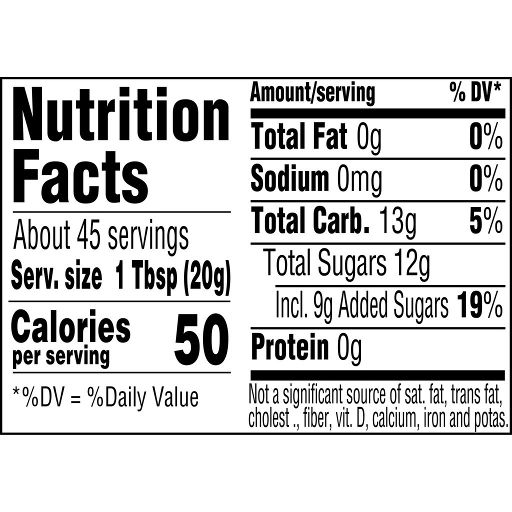 Smucker's Jam, Concord GrapeNutritionFacts