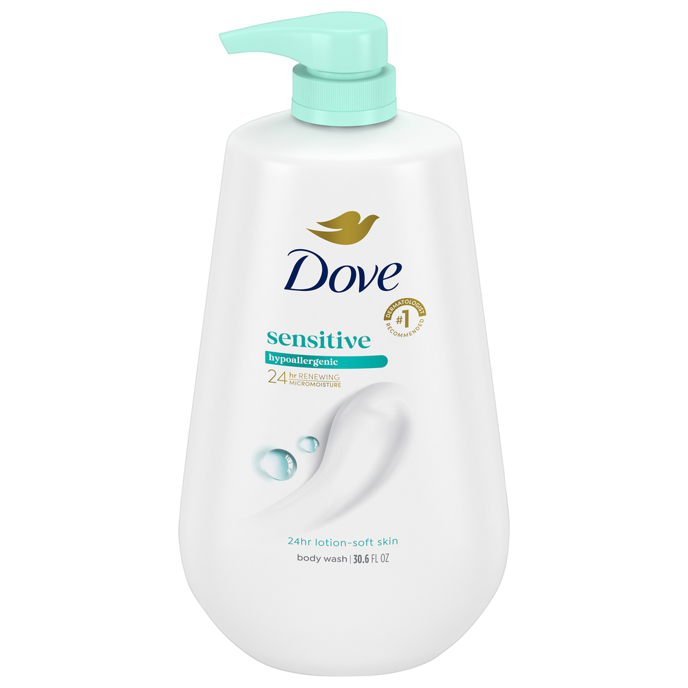 Dove Body Wash, Sensitive Skin, HypoallergenicMain