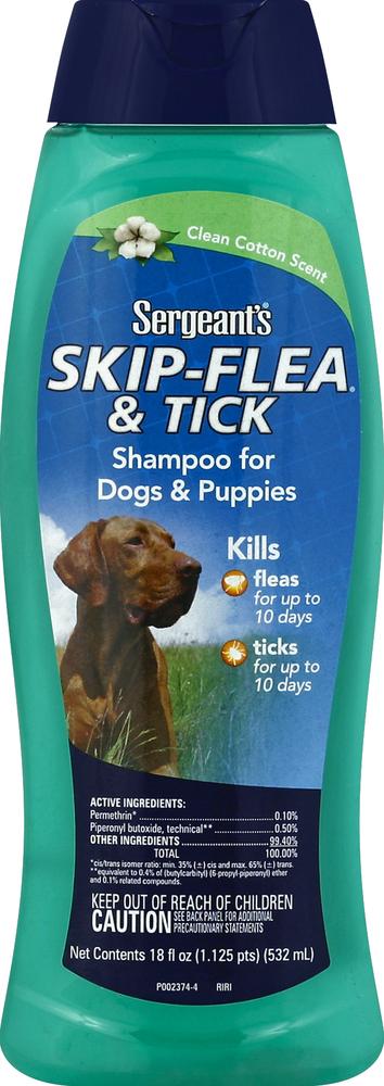 Sergeant's skip flea and tick shop shampoo for scabies