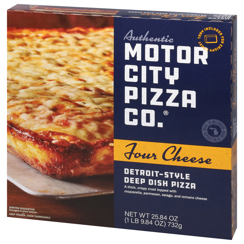 Motor City Pizza Co. Supreme Detroit-Style Deep Dish Frozen