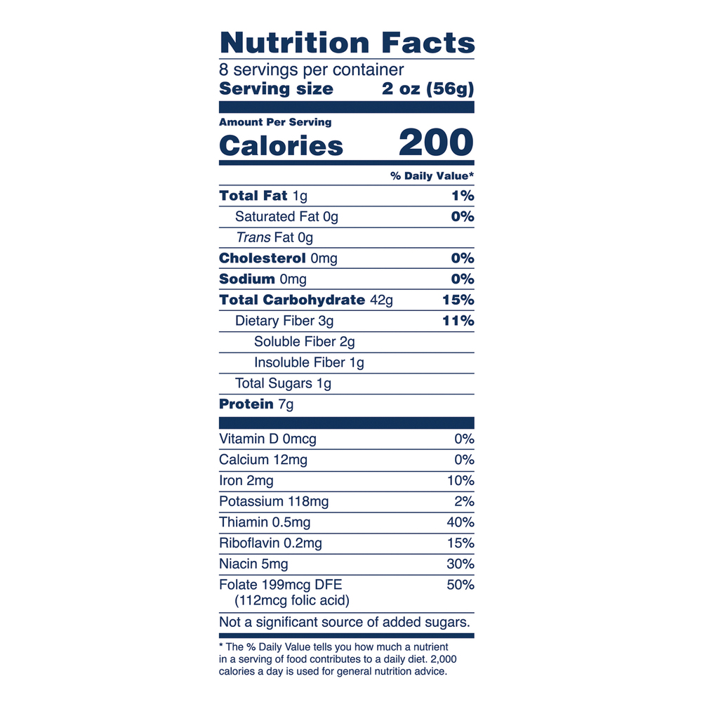 Barilla Rotini PastaNutritionFacts