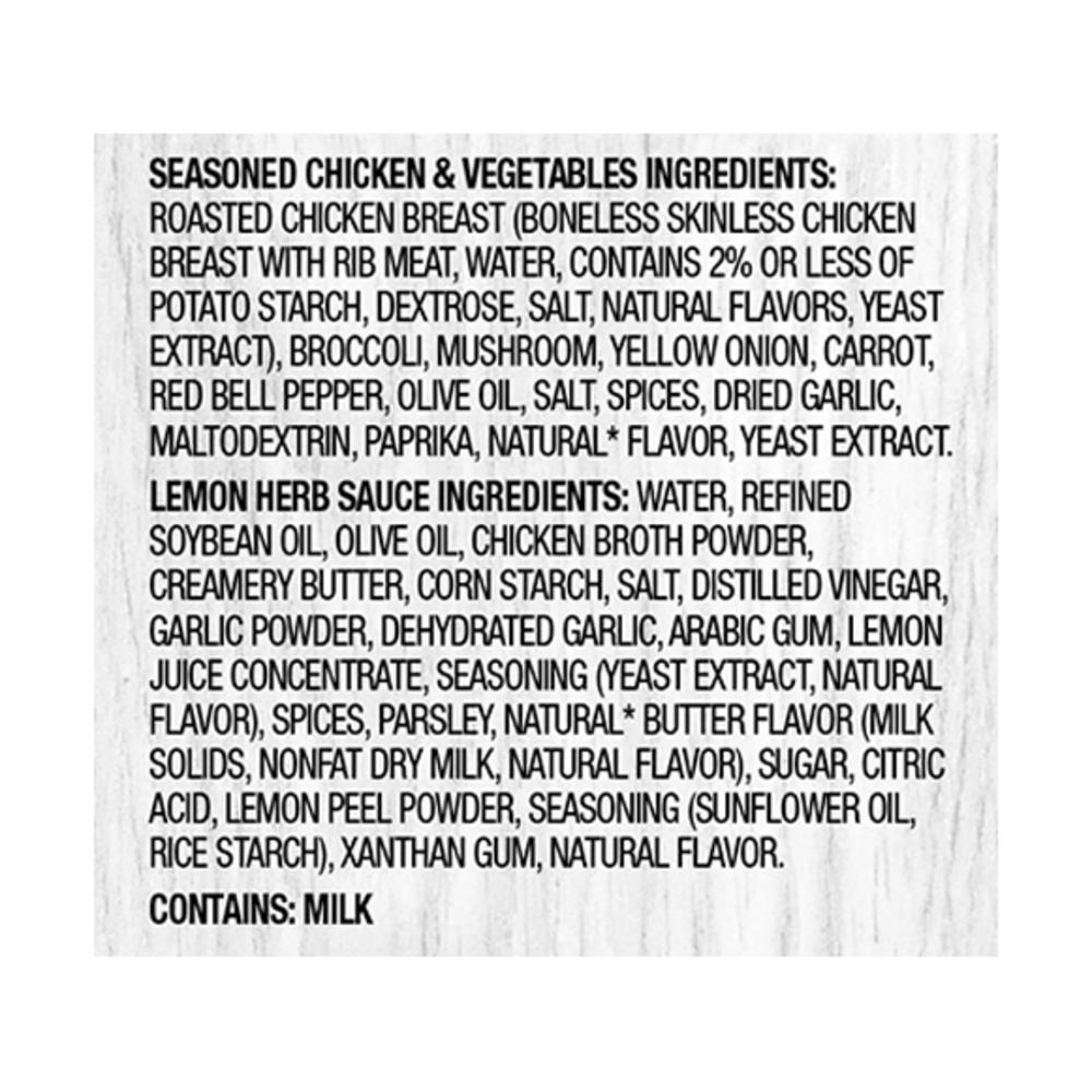 Foster Farms Farm & Garden Sheet Pan Roasts, Lemon Herb ChickenIngredients