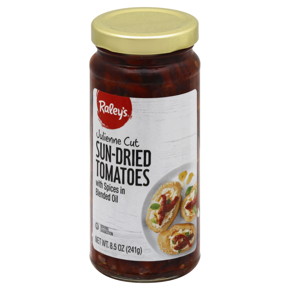 Raley's Julienne Cut SunDried Tomatoes with Spices in Blended OilMain