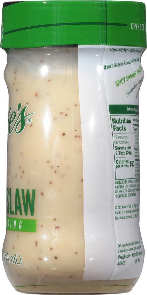 Marie's Dressing, ColeslawPlanogramRight