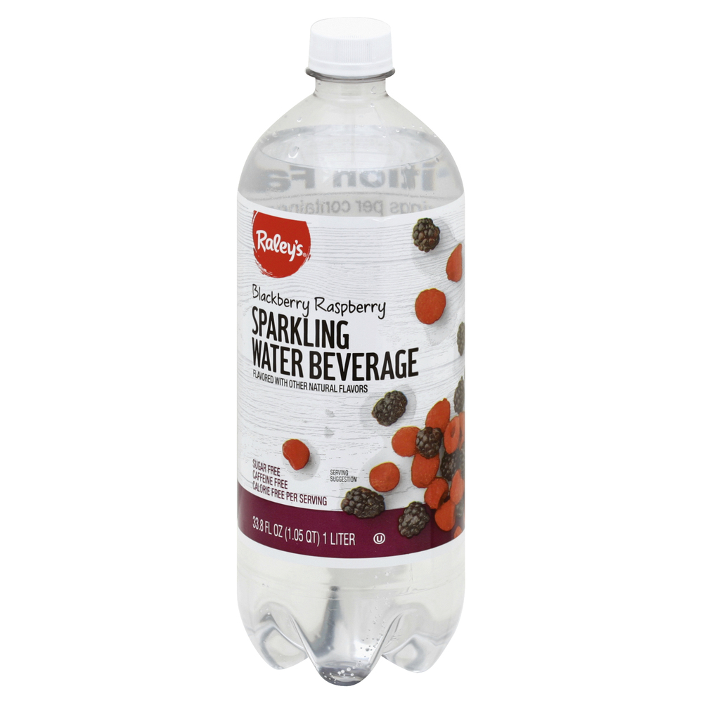 Raley's Blackberry Raspberry Sparkling WaterMain