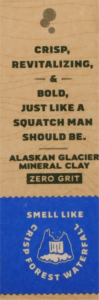 Dr. Squatch Zero Grit Men's Natural Fresh Falls Soap