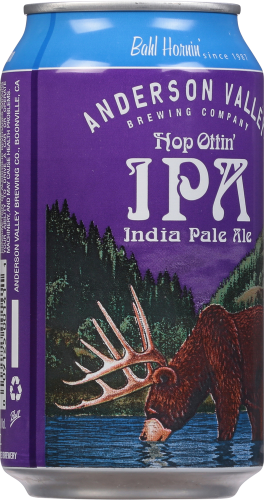 Anderson Valley Beer, IPA, Hop Ottin'