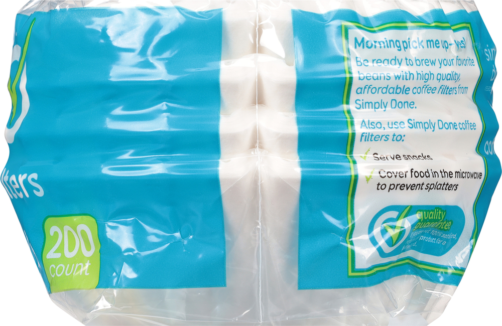 Simply Done Coffee FiltersPlanogramRight