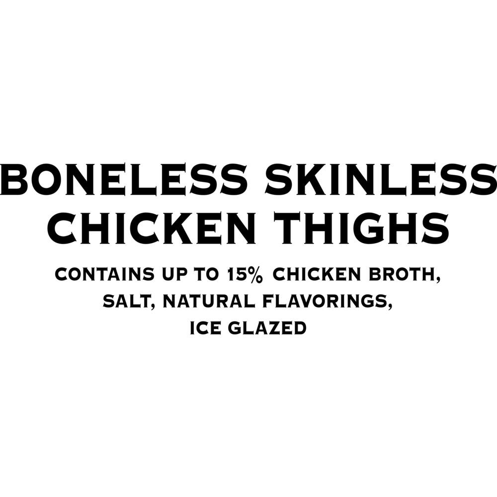 Tyson Tyson Boneless Skinless Chicken Thighs, 2.5 lb. (Frozen)Ingredients