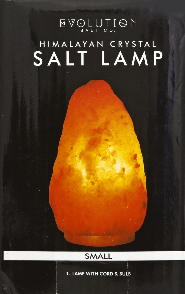 Evolution Salt Salt Lamp Himalayan Crystal Small