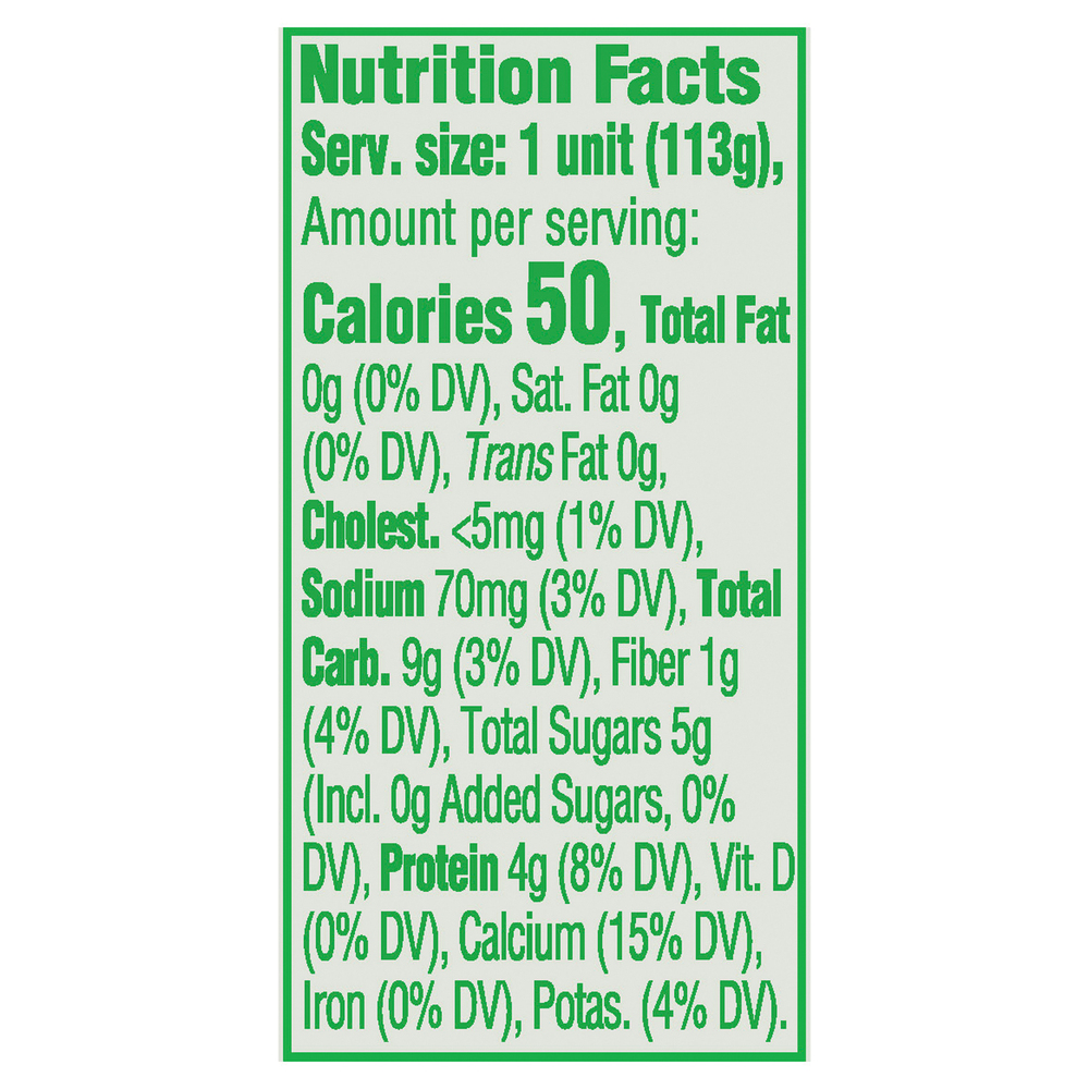 Activia Yogurt, Non Fat, Vanilla, Zero Added SugarNutritionFacts