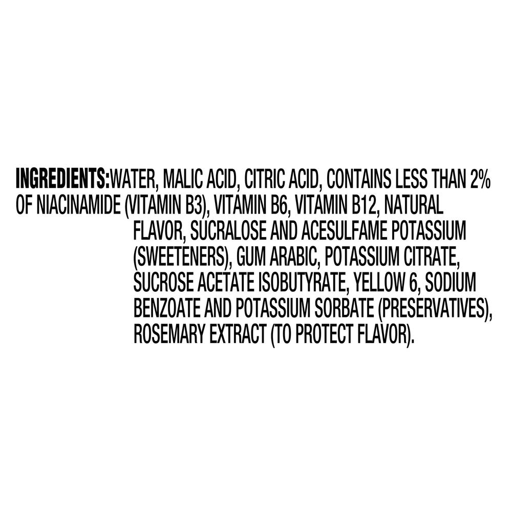 MiO Liquid Water Enhancer, Orange VanillaIngredients