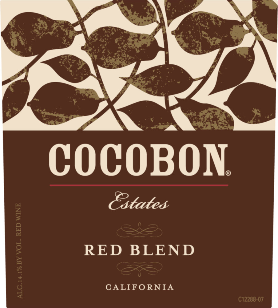 Cocobon Red Blend California WineFrontRightElevated