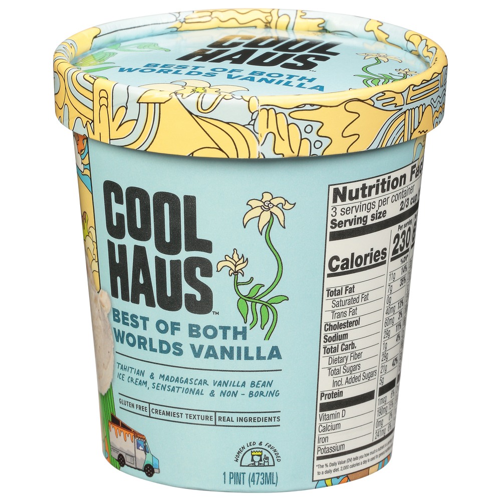 CoolHaus Ice Cream Best of Both Worlds Vanilla
