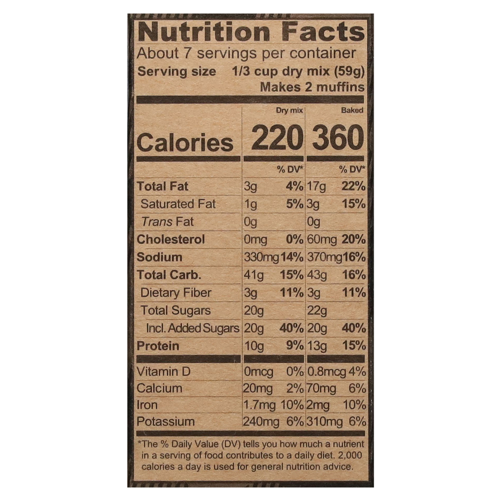 Kodiak Cakes Protein-Packed Chocolate Chip Muffin Mix, 14 oz