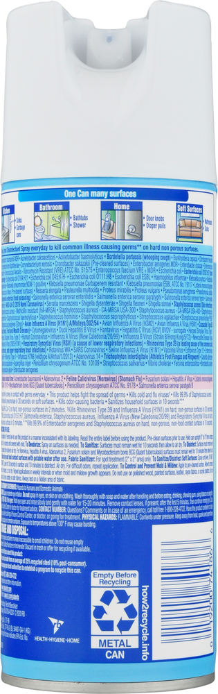 Lysol Disinfectant Spray Crisp Linen Scent