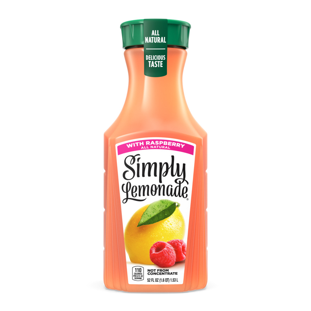 Simply lemonade with raspberry main