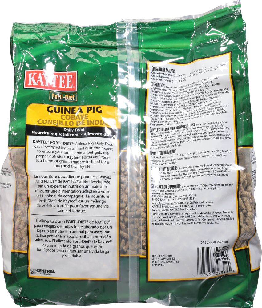 Kaytee forti diet guinea new arrivals pig