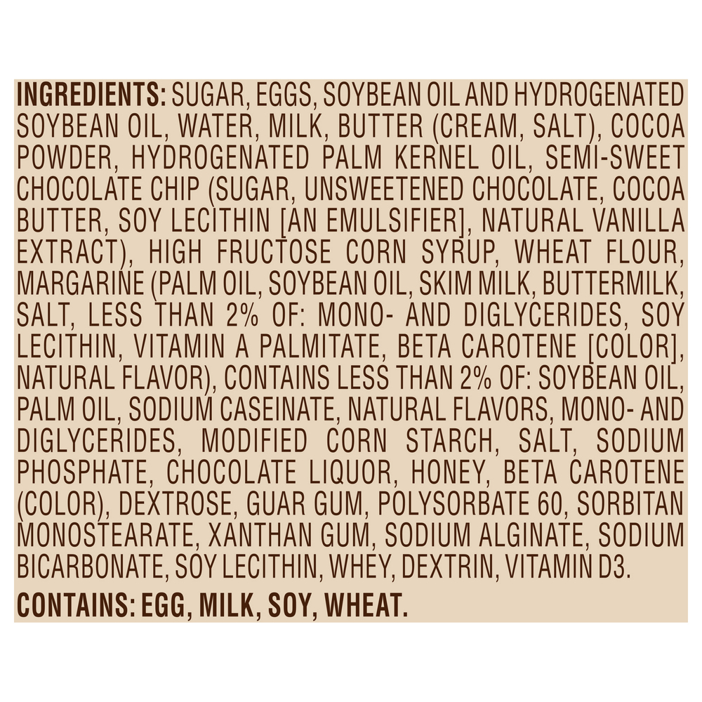 Marie Callender's Pies, Chocolate Satin, MiniIngredients