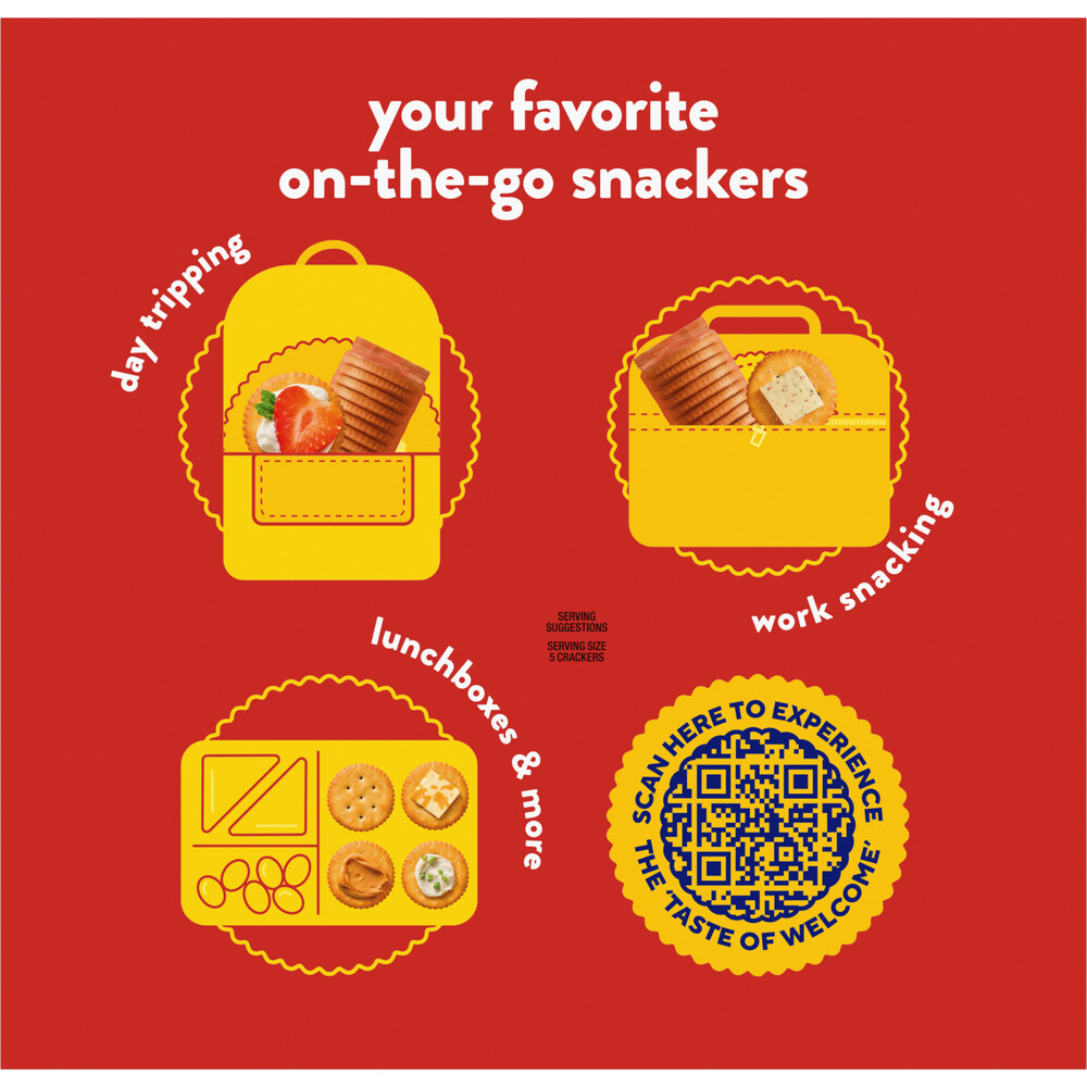Fresh Snack Size Ritz RITZ Fresh Stacks Original Crackers, Party Size, Travel Snacks, 23.7 oz ...